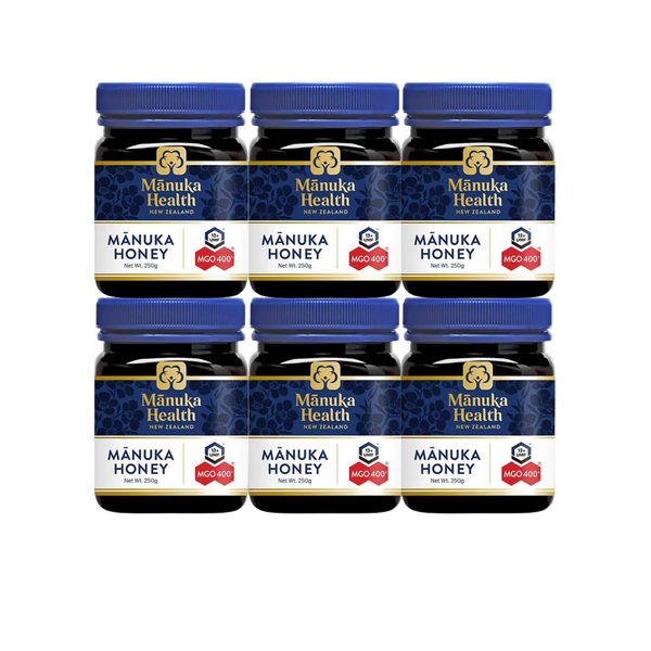 Manuka Honey MGO 400+ (UMF 13+) 250g - 6 Pack
